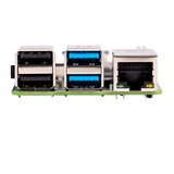 Raspberry Pi Foundation 4 Model B udviklingsboard 1,5 Mhz BCM2711, Bundkort Grøn, 1,5 Mhz, BCM2711, 4096 MB, LPDDR4, MicroSD (TransFlash), 2.0/3.2 Gen 1 (3.1 Gen 1)