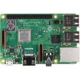 Raspberry Pi Foundation PI 3 MODEL B+ udviklingsboard 1,4 Mhz BCM2837B0, Bundkort 1,4 Mhz, BCM2837B0, 1 GB, DDR2-SDRAM, MicroSD (TransFlash), 802.11b, 802.11g, Wi-Fi 4 (802.11n), Wi-Fi 5 (802.11ac)