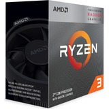 AMD Ryzen 3 3200G processor 3,6 GHz 4 MB L3 Kasse AMD Ryzen 3, Stik AM4, PC, 12 nm, AMD, 3,6 GHz