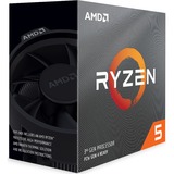 AMD Ryzen 5 3600 processor 3,6 GHz 32 MB L3 Kasse AMD Ryzen 5, Stik AM4, PC, 7 nm, AMD, 3,6 GHz, boxed