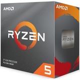 AMD Ryzen 5 3600 processor 3,6 GHz 32 MB L3 Kasse AMD Ryzen 5, Stik AM4, PC, 7 nm, AMD, 3,6 GHz, boxed