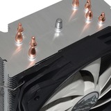 Alpenföhn Ben Nevis Advanced Processor Køler 13 cm Sort, Sølv, CPU køler Køler, 13 cm, 500 rpm, 1500 rpm, 8 dB, 95,4 m³/t