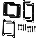 Alphacool 12936 Computerkølesystem, dele og tilbehør Vandblok, CPU køler Sort, Vandblok, Nylon, Sort, LGA 2011 (Socket R), LGA 2011-v3 (Socket R), LGA 2066, LGA 3647 (Socket P), Socket SP3, Socket TR4, 63,8 mm, 79 mm