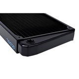 Alphacool 14243 Computerkølesystem, dele og tilbehør Radiator Sort, Radiator, Messing, Stål, Sort, 144 mm, 477 mm, 30 mm