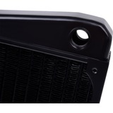 Alphacool 14243 Computerkølesystem, dele og tilbehør Radiator Sort, Radiator, Messing, Stål, Sort, 144 mm, 477 mm, 30 mm