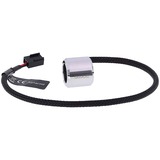 Alphacool 15330 Computerkølesystem, dele og tilbehør, LED Strip Chrome/Hvid, Messing, Krom, 3-stikben, 1 farver, 10 mm, 20 mm