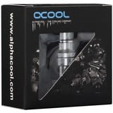 Alphacool 17456 Computerkølesystem, dele og tilbehør Montering, Kobling Chrome, Montering, Messing, Sølv, 1/4", 42 mm, 2,4 cm