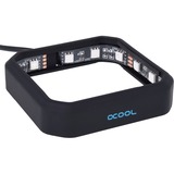 Alphacool Aurora XPX Computerkølesystemer, dele og tilbehør, Ramme Sort, Polyoxymethylen (POM), Sort, 4-polet, 75 mm, 75 mm, 17 mm