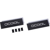 Alphacool HDX - M.2 SSD M01 Chipset Køleplade/køler Sort Sort, Køleplade/køler, Sort