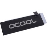 Alphacool HDX - M.2 SSD M01 Chipset Køleplade/køler Sort Sort, Køleplade/køler, Sort