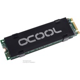 Alphacool HDX - M.2 SSD M01 Chipset Køleplade/køler Sort Sort, Køleplade/køler, Sort
