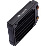 Corsair CX-9030001-WW Computerkølesystem, dele og tilbehør Kølerlegeme, Radiator Sort, Kølerlegeme, Messing, Kobber, Sort, 1/4", 60 °C, 160 mm