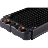 Corsair CX-9030001-WW Computerkølesystem, dele og tilbehør Kølerlegeme, Radiator Sort, Kølerlegeme, Messing, Kobber, Sort, 1/4", 60 °C, 160 mm