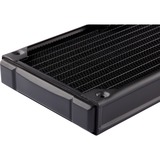 Corsair CX-9030001-WW Computerkølesystem, dele og tilbehør Kølerlegeme, Radiator Sort, Kølerlegeme, Messing, Kobber, Sort, 1/4", 60 °C, 160 mm