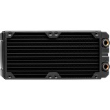 Corsair CX-9030004-WW Computerkølesystem, dele og tilbehør Kølerlegeme, Radiator Sort, Kølerlegeme, Messing, Kobber, Sort, 1/4", 60 °C, 275 mm