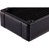 Corsair CX-9030006-WW Computerkølesystem, dele og tilbehør Kølerlegeme, Radiator Sort, Kølerlegeme, Messing, Kobber, Sort, 1/4", 60 °C, 515 mm