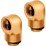 Corsair CX-9055010-WW Computerkølesystem, dele og tilbehør Montering, Forbindelse Guld, Montering, Messing, Guld, 1/4", 90°, Væske
