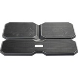 DeepCool Multi Core X6 køling til notebook 39,6 cm (15.6") 1300 rpm Sort, Notebook køler Sort, 39,6 cm (15.6"), 4 stk, 14 cm, 1,5 cm, 10 cm, 1,5 cm