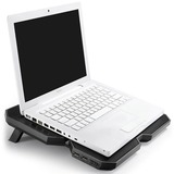 DeepCool Multi Core X6 køling til notebook 39,6 cm (15.6") 1300 rpm Sort, Notebook køler Sort, 39,6 cm (15.6"), 4 stk, 14 cm, 1,5 cm, 10 cm, 1,5 cm