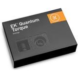 EKWB EK-Quantum Torque 6-Pack Fittings, Forbindelse Sort, Fittings, Messing, Sort, 1/4", Hanstik, 19 mm