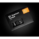 EKWB EK-Quantum Torque 6-Pack Fittings, Forbindelse Sort, Fittings, Messing, Sort, 1/4", Hanstik, 19 mm