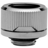 EKWB EK-Torque HTC 16mm Hard Tubing Fitting - Black Nickel Torque wrench end fitting Sølv 4.5 mm 1/4" 1 stk, Forbindelse Sort/Sølv, Torque wrench end fitting, Sølv, 4.5 mm, 1/4", 1 stk, Stål