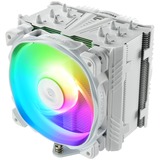 Enermax ETS-T50 Processor Køler 12 cm Hvid, CPU køler Hvid, Køler, 12 cm, 1600 rpm, 24 dB, 71,32 kubikfod/min., 121,17 m³/t