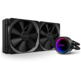 NZXT Kraken X63 Processor Sort, Vandkøling Sort, 98,17 kubikfod/min., Sort