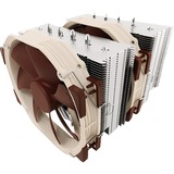 Noctua NH-D15 Computerkølesystem Processor Køler 14 cm, CPU køler Køler, 14 cm, 300 rpm, 1500 rpm, 24,6 dB, 140,2 m³/t