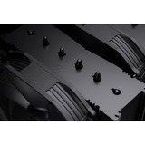 Noctua NH-D15 chromax.black Processor Køler 15 cm Sort, CPU køler Sort, Køler, 15 cm, 300 rpm, 1500 rpm, 24,6 dB, 140,2 m³/t