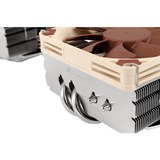 Noctua NH-L9X65 SE-AM4 Computerkølesystem Processor Køler Beige, Brun, Rustfrit stål, CPU køler Køler, 600 rpm, 2500 rpm, 23,6 dB, 57,5 m³/t, Beige, Brun, Rustfrit stål