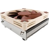 Noctua NH-L9i Processor Køler 9,2 cm Beige, Brun, Sølv, CPU køler Køler, 9,2 cm, 300 rpm, 2500 rpm, 23,6 dB, 57,5 m³/t