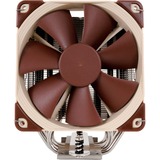 Noctua NH-U12S SE-AM4 Computerkølesystem Processor Køler Beige, Brun, Rustfrit stål, CPU køler Køler, 300 rpm, 1500 rpm, 22,4 dB, 93,4 m³/t, Beige, Brun, Rustfrit stål