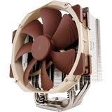 Noctua NH-U14S Computerkølesystem Processor Køler 12 cm Brun, Rustfrit stål, CPU køler Køler, 12 cm, 1500 rpm, 24,6 dB, 140,2 m³/t, Brun, Rustfrit stål