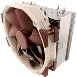 Noctua NH-U14S Computerkølesystem Processor Køler 12 cm Brun, Rustfrit stål, CPU køler Køler, 12 cm, 1500 rpm, 24,6 dB, 140,2 m³/t, Brun, Rustfrit stål