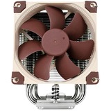 Noctua NH-U9S Computerkølesystem Processor Køler 9,2 cm Brun, Metallic, CPU køler Køler, 9,2 cm, 400 rpm, 2000 rpm, 22,8 dB, 78,9 m³/t