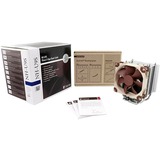 Noctua NH-U9S Computerkølesystem Processor Køler 9,2 cm Brun, Metallic, CPU køler Køler, 9,2 cm, 400 rpm, 2000 rpm, 22,8 dB, 78,9 m³/t