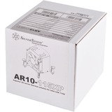 SilverStone AR10-115XP PC-køler Processor, CPU køler Sølv/Sort, Processor, Køler, LGA 1150 (stik H3), 7 cm, 500 rpm, 4000 rpm