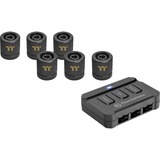 Thermaltake CL-W133-CU00BL-A computeretui del, Kontrolmodulet Sort, Kobber, Flerfarvet, 31,4 mm, 2,5 cm, 720 g, 6 stk