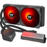 Thermaltake Floe RC240 Alt-i-en væskekøler Sort, Vandkøling Sort, Alt-i-en væskekøler, 59,28 kubikfod/min., Sort