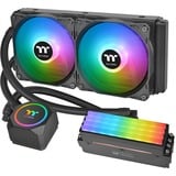 Thermaltake Floe RC240 Alt-i-en væskekøler Sort, Vandkøling Sort, Alt-i-en væskekøler, 59,28 kubikfod/min., Sort