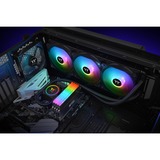 Thermaltake Floe RC360 Alt-i-en væskekøler Sort, Vandkøling Sort, Alt-i-en væskekøler, 59,28 kubikfod/min., Sort