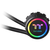 Thermaltake Floe Riing RGB 280 TT Computerkabinet Alt-i-en væskekøler 14 cm Sort, Vandkøling Sort, Alt-i-en væskekøler, 14 cm, 500 rpm, 1400 rpm, 27,2 dB, 63,19 kubikfod/min.