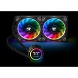 Thermaltake Floe Riing RGB 280 TT Computerkabinet Alt-i-en væskekøler 14 cm Sort, Vandkøling Sort, Alt-i-en væskekøler, 14 cm, 500 rpm, 1400 rpm, 27,2 dB, 63,19 kubikfod/min.