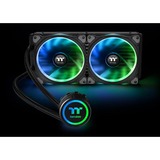 Thermaltake Floe Riing RGB 280 TT Computerkabinet Alt-i-en væskekøler 14 cm Sort, Vandkøling Sort, Alt-i-en væskekøler, 14 cm, 500 rpm, 1400 rpm, 27,2 dB, 63,19 kubikfod/min.