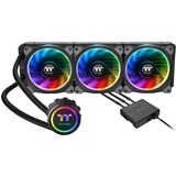 Thermaltake Floe Riing RGB 360 TT Processor Ventilator 12 cm Sort, Vandkøling Ventilator, 12 cm, 500 rpm, 1400 rpm, 24,7 dB, 42,34 kubikfod/min.