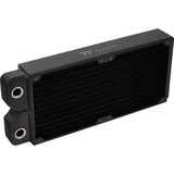 Thermaltake Pacific CLD 240 Radiator Sort, Radiator, Messing, Kobber, Rustfrit stål, Sort, 119 mm, 285,4 mm, 40 mm