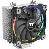 Thermaltake Riing Silent 12 RGB Sync Edition Processor Køler 12 cm Sort, Metallic, CPU køler Sort, Køler, 12 cm, 300 rpm, 1500 rpm, 22 dB, 53 kubikfod/min.