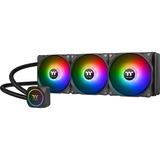 Thermaltake TH360 ARGB Sync Processor All-in-one liquid cooler Sort, Vandkøling Sort, All-in-one liquid cooler, 59,28 kubikfod/min., Sort
