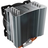 be quiet! Pure Rock 2 Processor Luftkøler 12 cm Sølv 16 stk, CPU køler Sølv, Luftkøler, 12 cm, 1500 rpm, 19,1 dB, 26,8 dB, Sølv